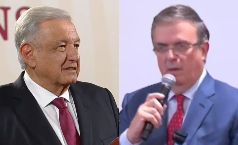 Acepta AMLO tener disposición de hablar con Ebrard