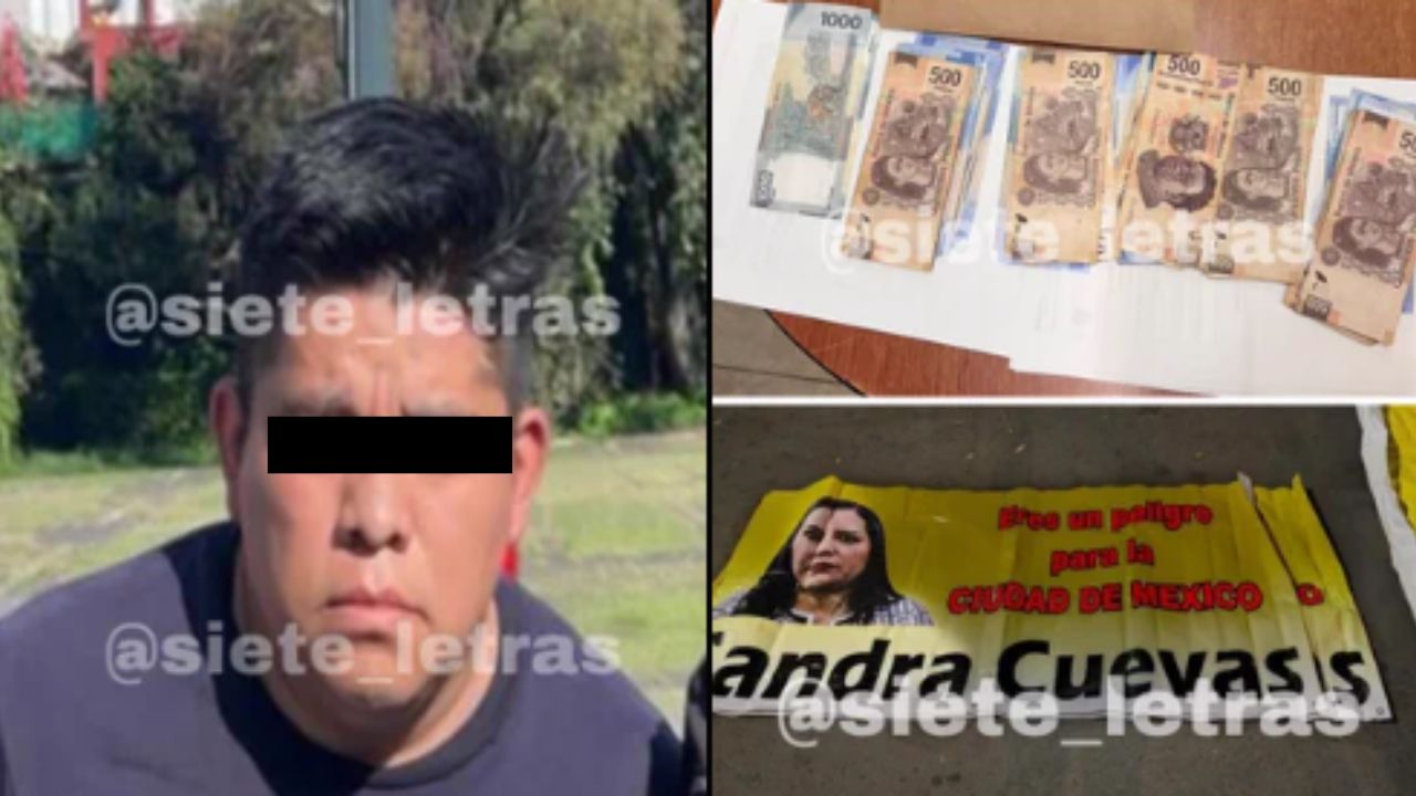 Cae hombre tras intentar extorsionar al equipo de Clara Brugada, CDMX