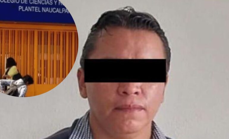 Cae profesor que violo a estudiante del CCH Naucalpan