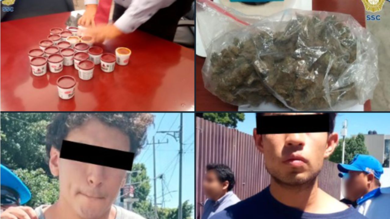 Caen 2 sujetos tras vender marihuana afuera de una escuela del IPN