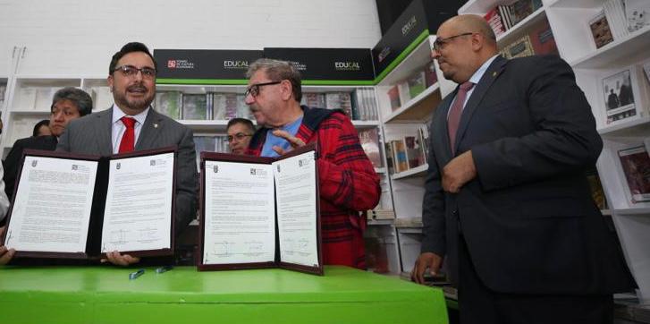 IPN y FCE firman convenio para promoción de la lectura y fortalecimiento de la industria editorial