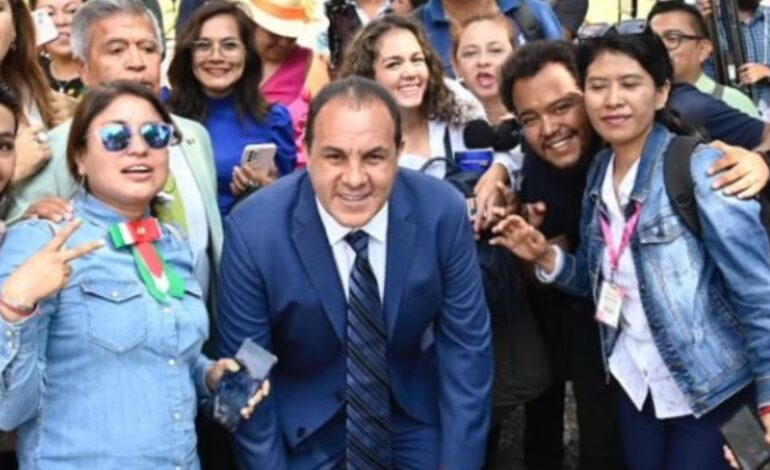 Cuauhtemoc Blanco va por la candidatura a la jefatura de Gobierno de la CDMX