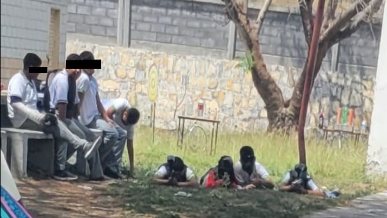 Denuncian campo de tiro instalado en secundaria de San Luis Potosí