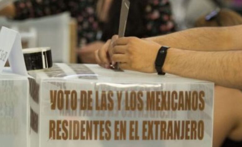 Más de mil 700 mexicanos en el extranjero votaran en 2024