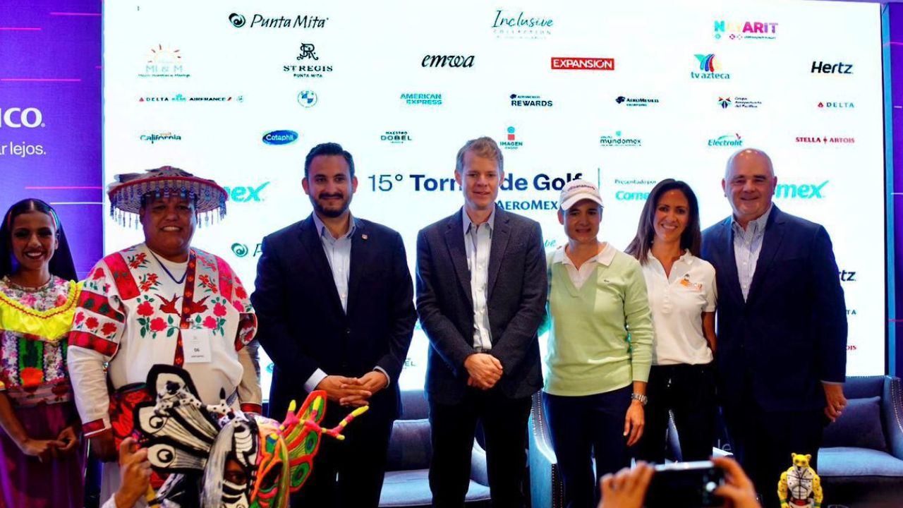 Aeroméxico presenta su 15° edición del Torneo de Golf en apoyo a la educación