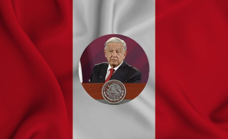 AMLO evitará espacio aéreo peruano en viajes a Colombia y Chile