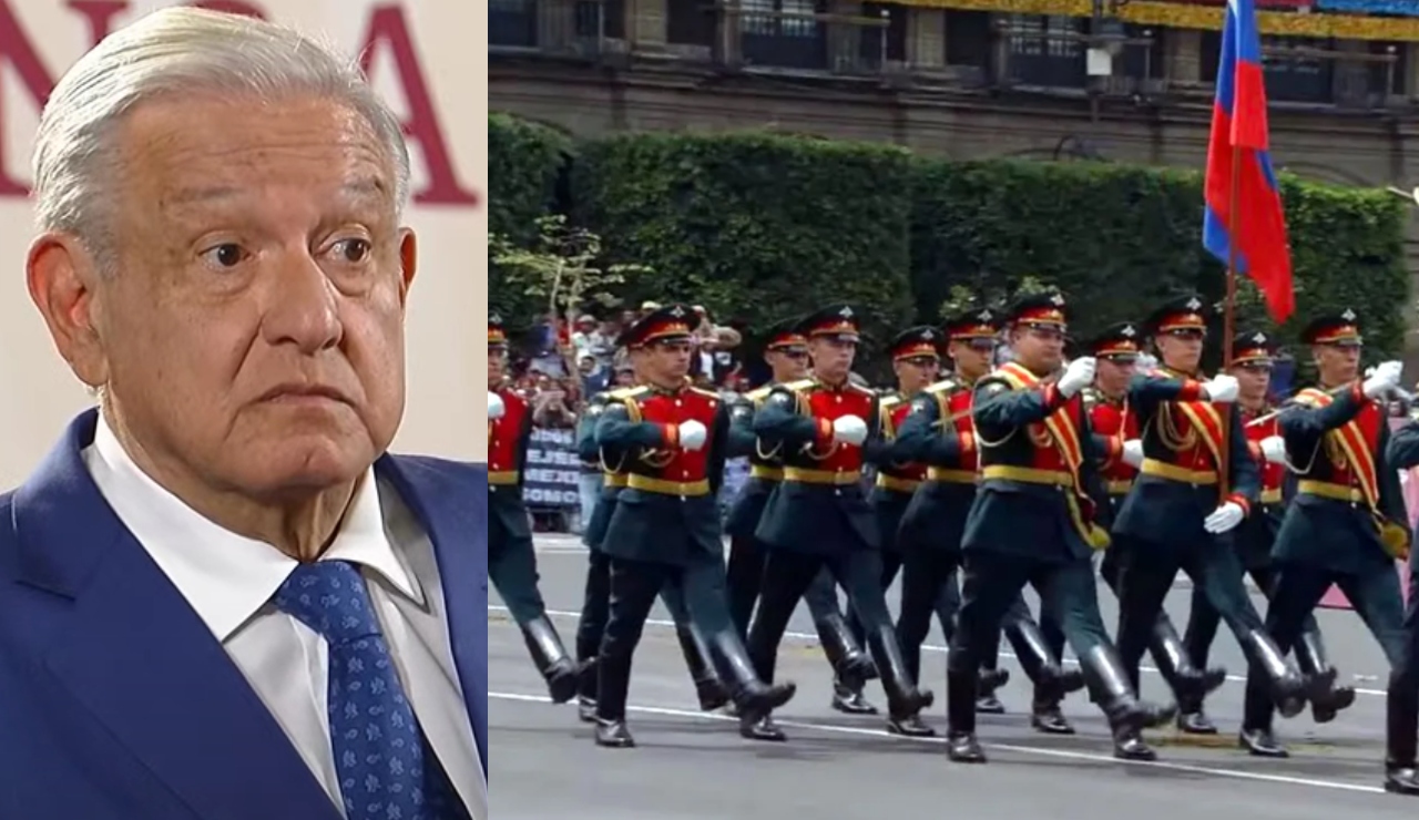 Defiende AMLO asistencia de Ejército de Rusia en desfile del 16 de septiembre