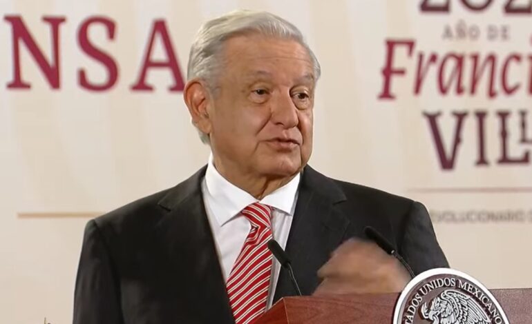 “Propaganda vil y corriente”: AMLO sobre señalamiento de republicanos por fentanilo