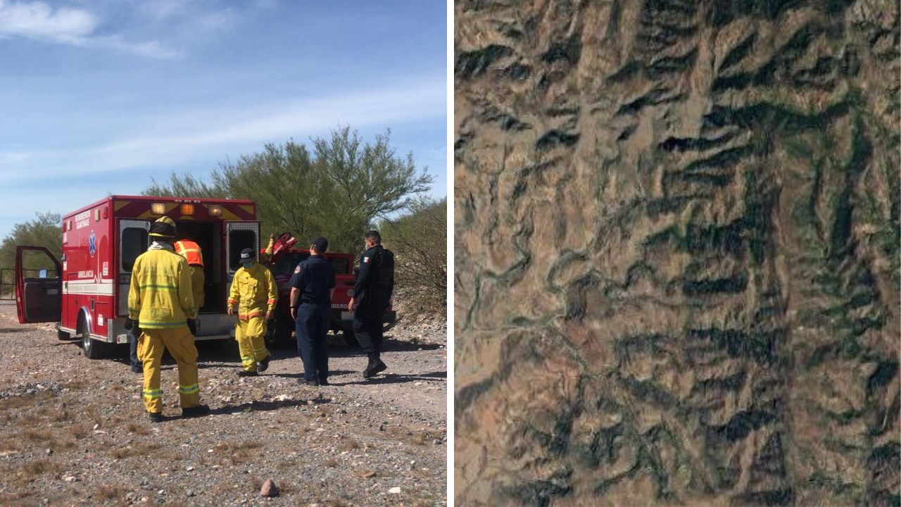 Bomberos desaparecen buscando a persona extraviada en cerro de Sonora