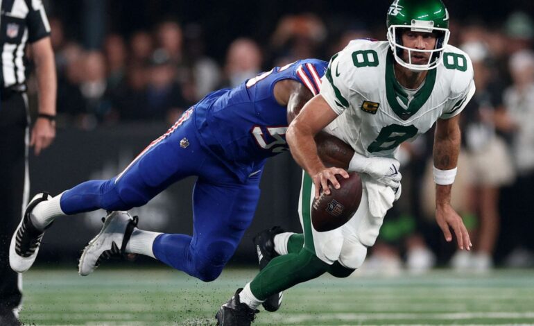 NFL: Mariscal de los Jets, Aaron Rodgers, es baja todo el 2023 tras rotura de tendón