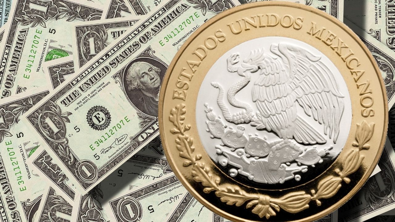 El Dólar hoy lunes se cotiza en 17.03 pesos en la CDMX