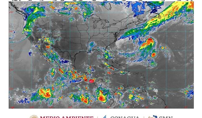 Se prevén lluvias en gran parte de México; las más significativas serán en Chiapas, Morelos, Oaxaca, Puebla y Veracruz