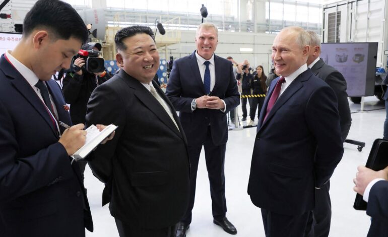 putin acepta invitacion de kim de visitar corea del norte