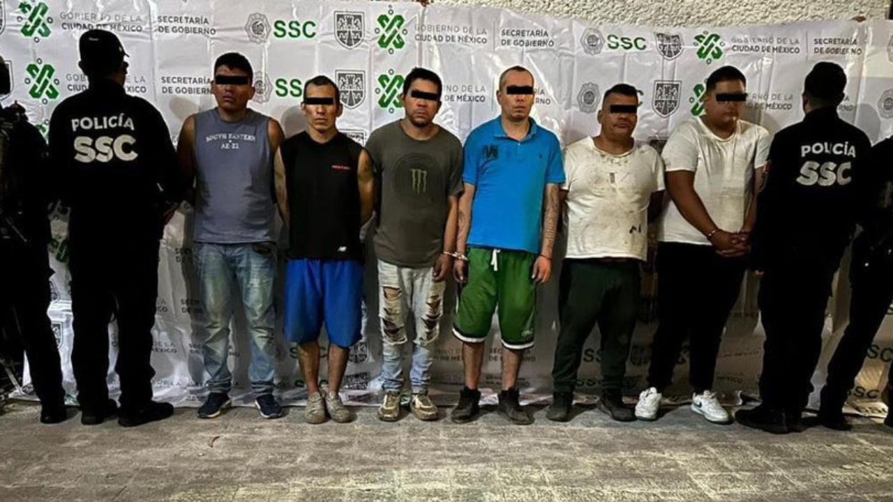 Detienen a 6 hombres por retener a conductor de tráiler en Xochimilco