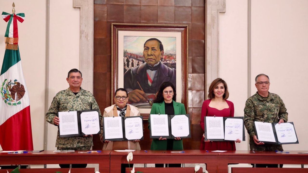 Rosa Icela Rodríguez firma convenio para fomentar cultura testamentaria