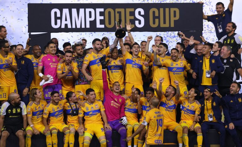 tigres vence con drama al lafc y se lleva el trofeo de campeones cup