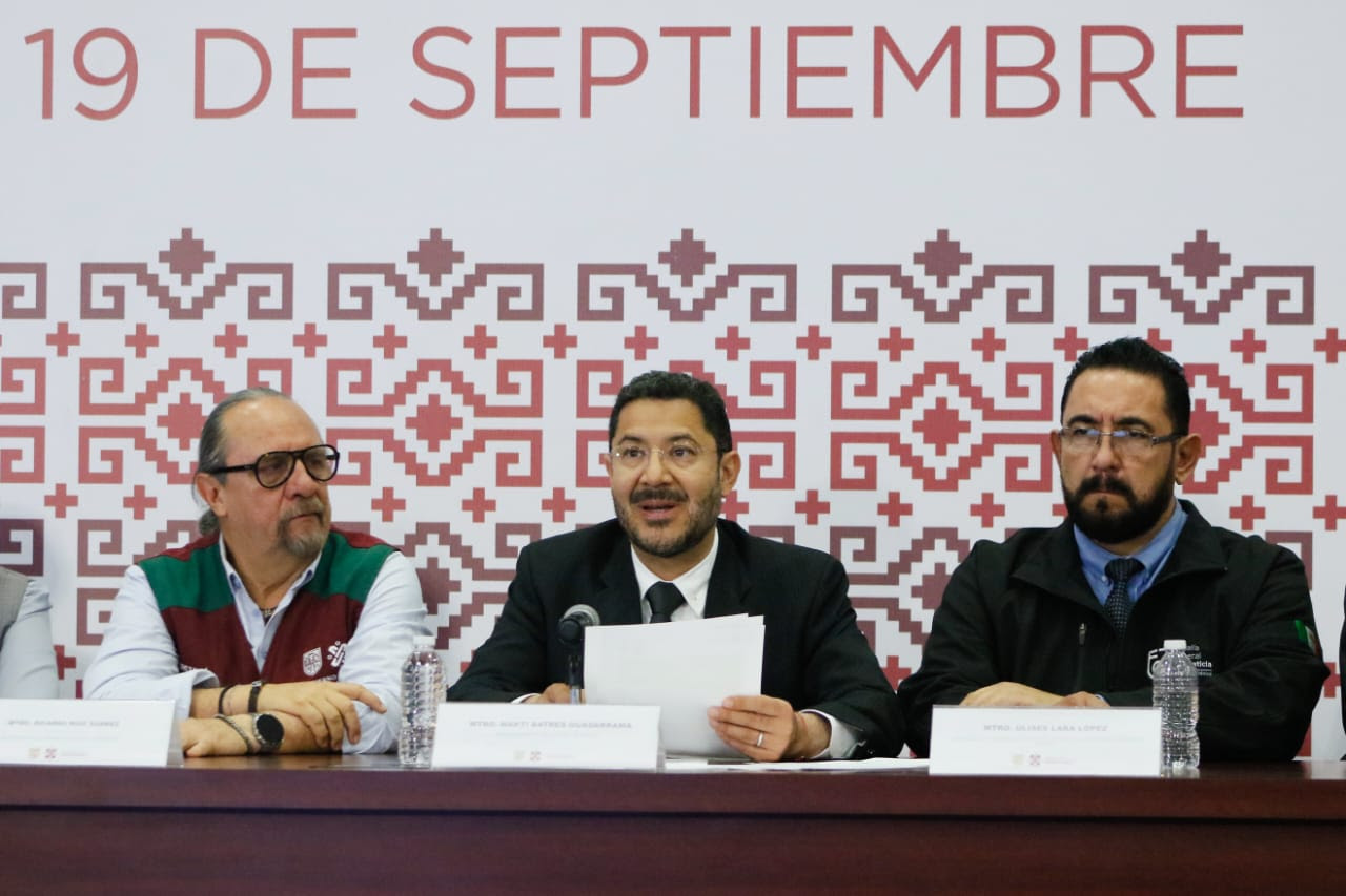 La ciudad está preparada para enfrentar un sismo de alta magnitud: Martí Batres