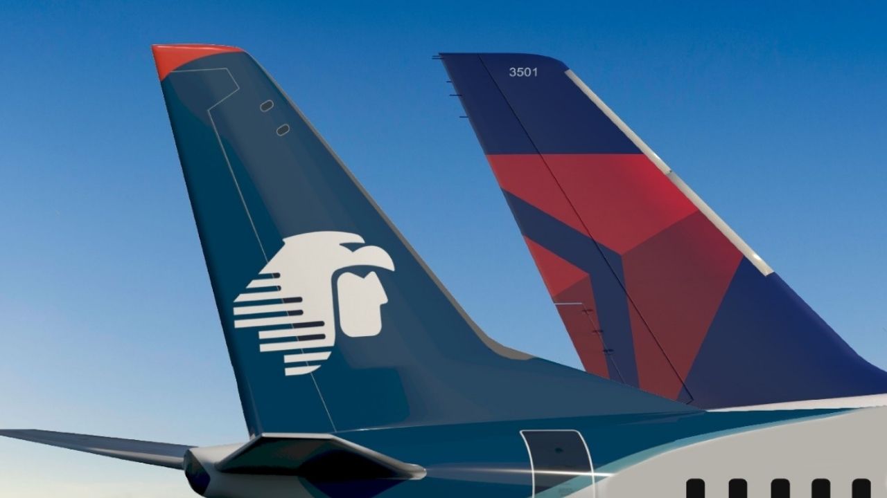 Aeroméxico y Delta anuncian fechas para su expansión en el mercado México-EUA