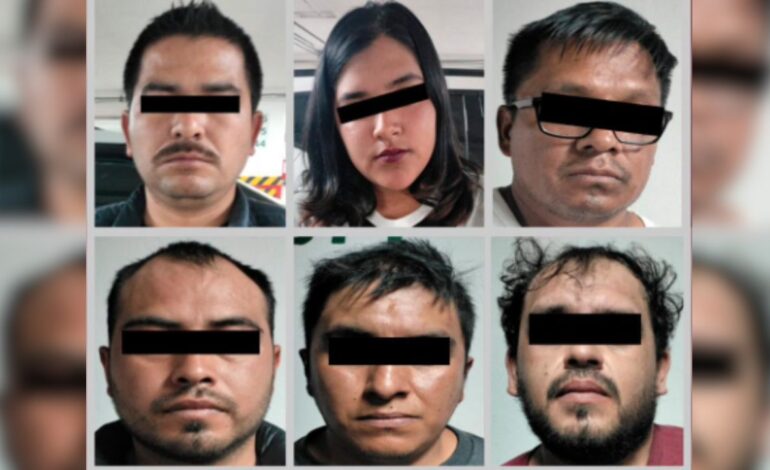 Detienen a 6 personas tras secuestrar a dos mujeres en Zinacantepec Edomex