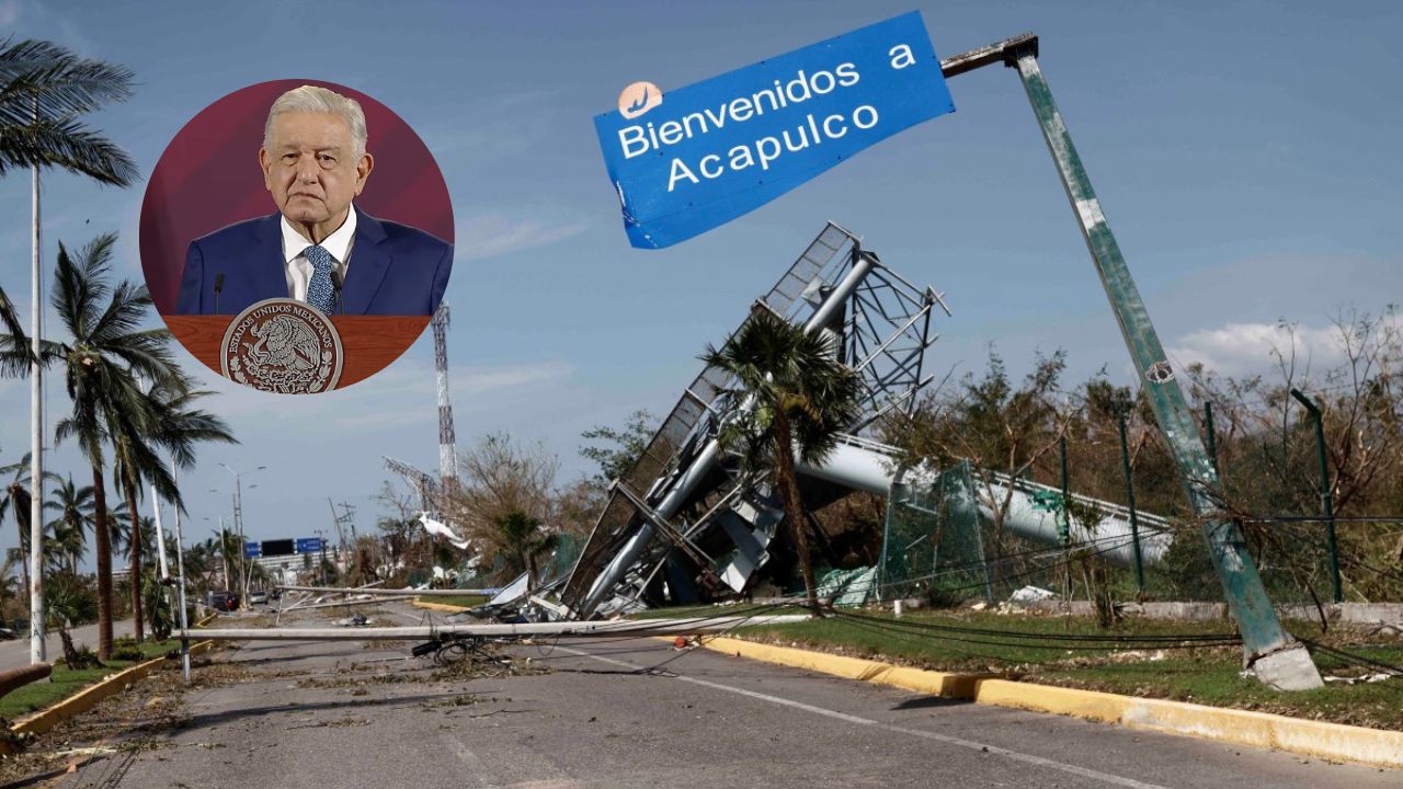 AMLO viajará hoy a Acapulco para reunión de evaluación tras paso de huracán Otis