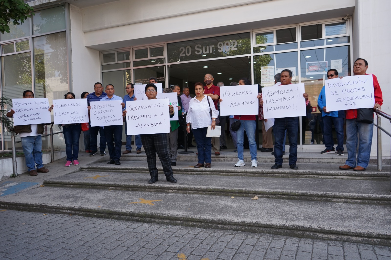 Tribunal de Arbitraje del Estado de Puebla no se pronuncia ante demanda presentada por el STSPEPyOD