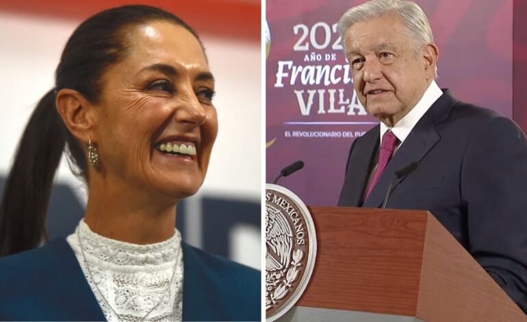 claudia sheinbaum acepto seguridad especial para elecciones 2024 amlo