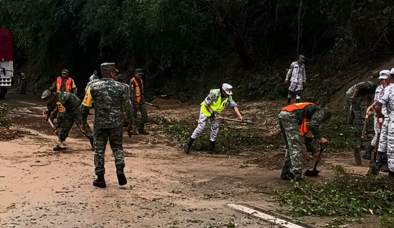 Se movilizan más de 8 mil soldados en Guerrero por ‘Otis’