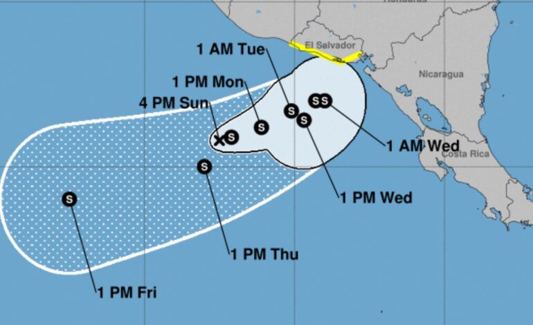 el salvador declara estado de emergencia por tormenta tropical pilar