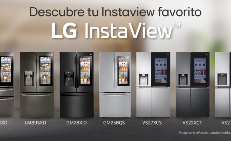 LG INSTAVIEW 2023: El complemento perfecto para los hogares mexicanos