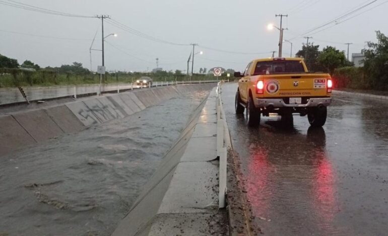 Suspenden clases en Sinaloa por intensas lluvias