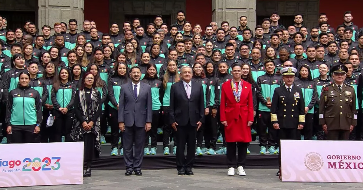 AMLO ofrece “recompensa” a atletas con medallas en Panamericanos