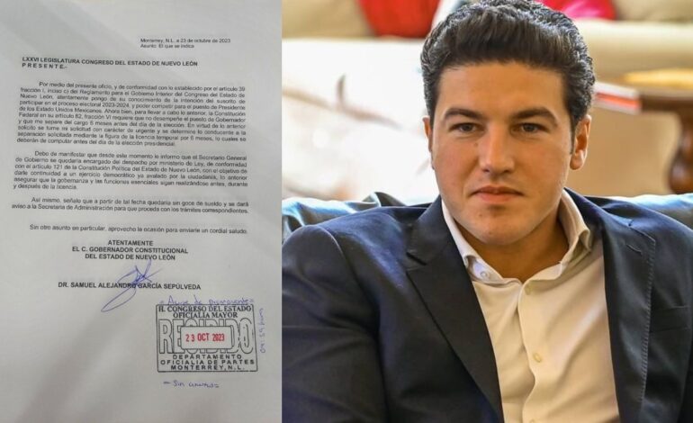 samuel garcia licencia