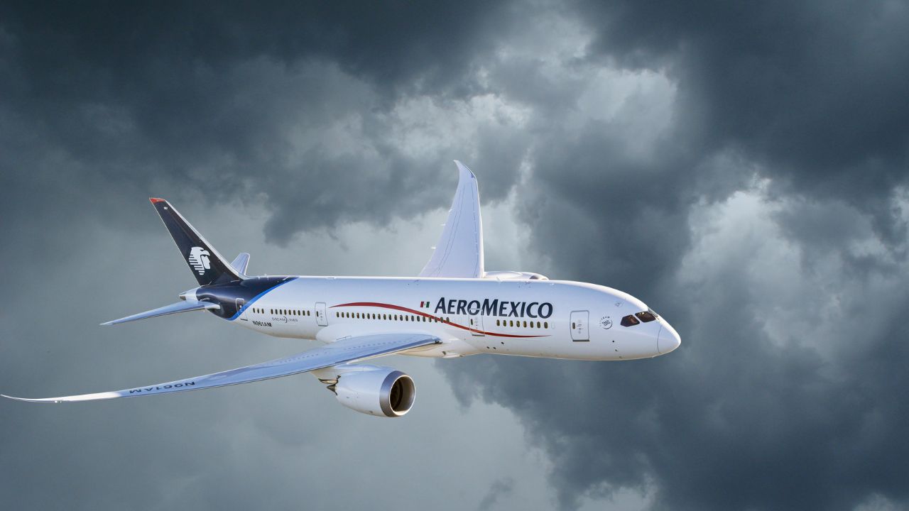 Vuelos de Aeroméxico podrían verse afectados por clima en costas del Pacífico