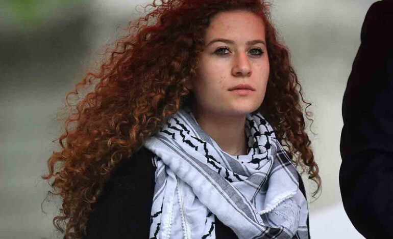 Detienen a la ícono palestina Ahed Tamimi por ‘incitación al terrorismo’