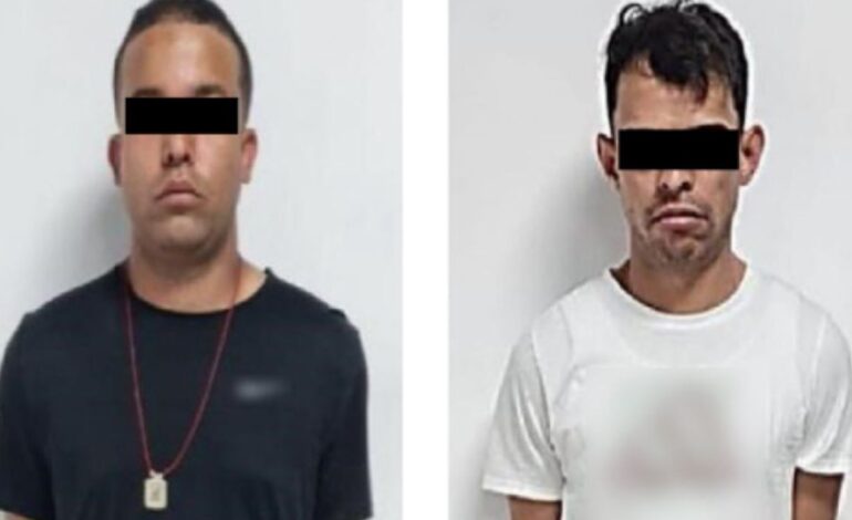 Capturan a dos sujetos que asesinaron a un policia en la Alvaro Obregon