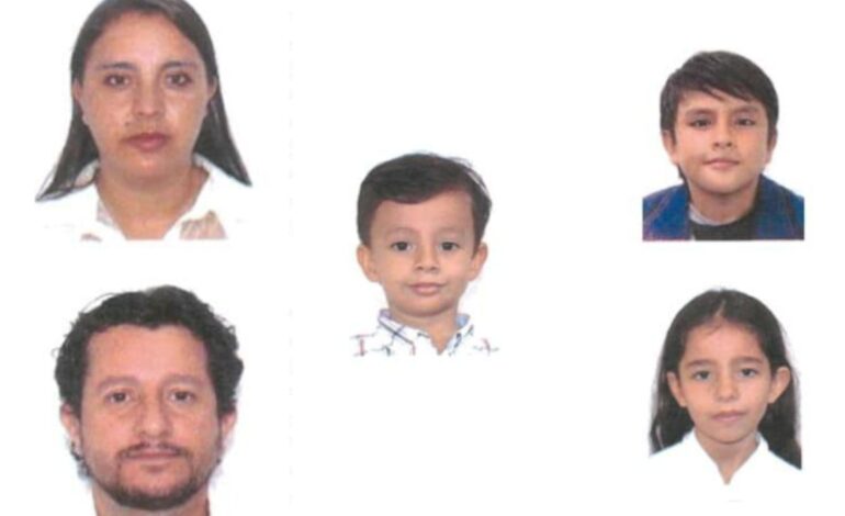 Desaparece familia colombiana completa de 5 integrantes en Zacatecas