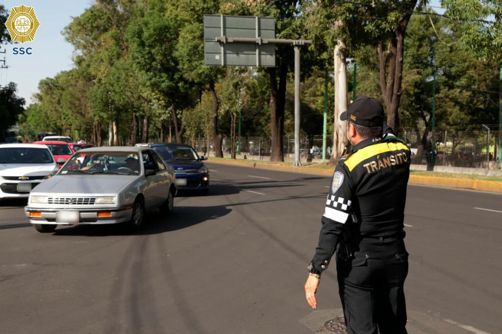 Operativo por exámenes de la UNAM en CDMX