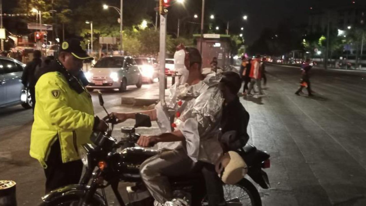 Terminan 95 motos en el corralón tras “Mega Rodada del Terror”