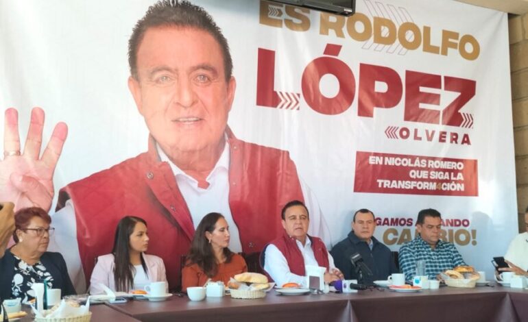 Rodolfo López Olvera fortalece el proyecto de la 4T en Nicolás Romero y espera convocatoria de su partido