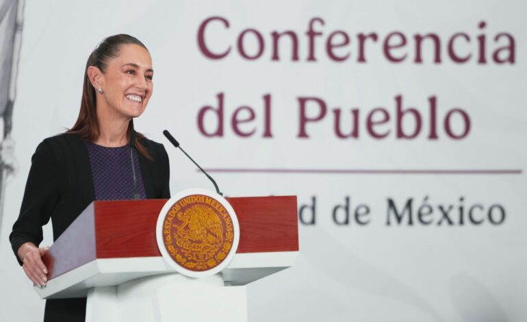 Sheinbaum defiende perdón solicitado por AMLO