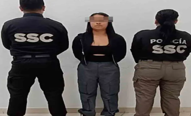 Detienen a extorsionadora de comerciantes de Bellas Artes