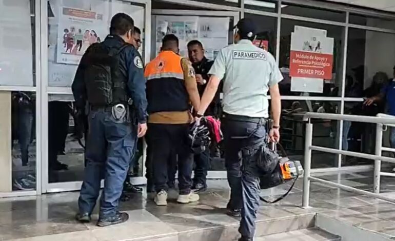 Trabajador del Metro cayo dentro del cubo de un elevador en la Linea 3