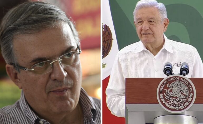 amlo celebra la permanencia de ebrard en morena y su apoyo a sheinbaum