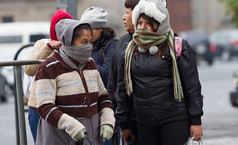 Frente frío 9 provocará lluvias en todo el país