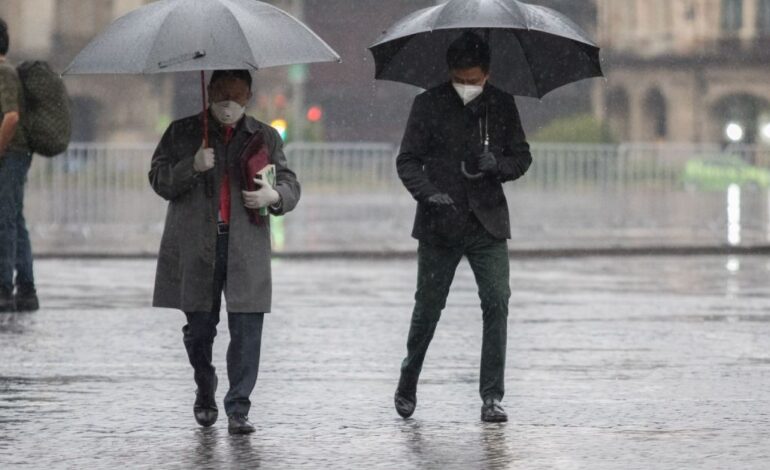 Se esperan lluvias puntuales intensas en 4 estados del País