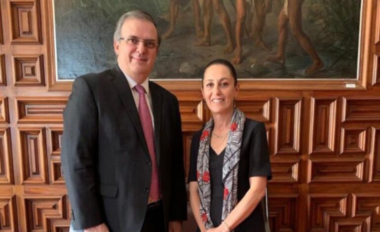 marcelo ebrard claudia sheinbaum