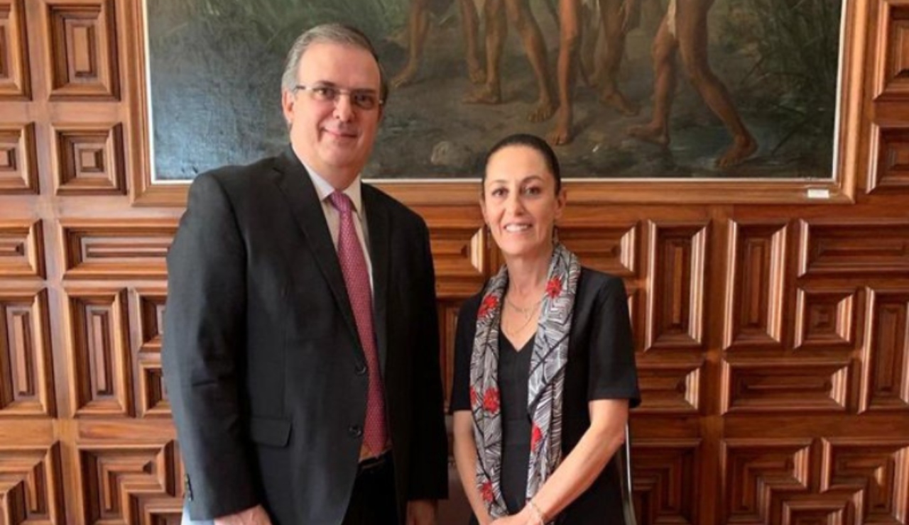 Necesitamos de todos: Sheinbaum celebra que Ebrard siga en Morena