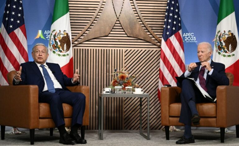 reunion AMLO y Biden San Francisco