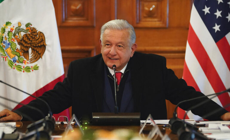 Afirma López Obrador que reunión con autoridades de EU fue ‘muy buena’