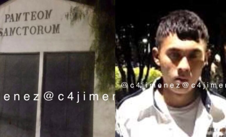 Arrestan a hombre que intentó abusar de joven en un panteón en la Miguel Hidalgo